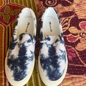 Madewell Sidewalk Slip-On Sneakers Tie Dye Size 7.5
